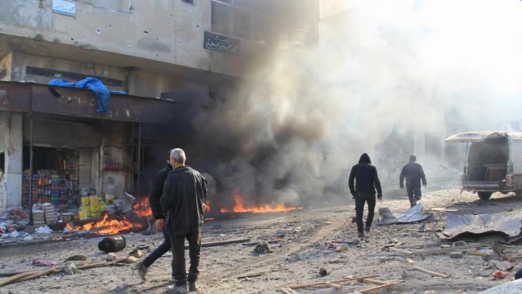 Zračni napadi u Idlibu