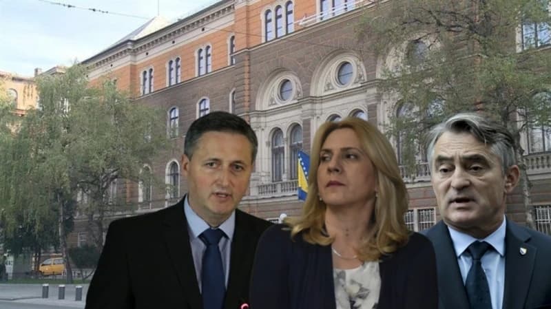 Komšić, Cvijanović i Bećirović glasaju o imenovanju Krišto, da li će biti razmatrana i tri Dodikova projekta