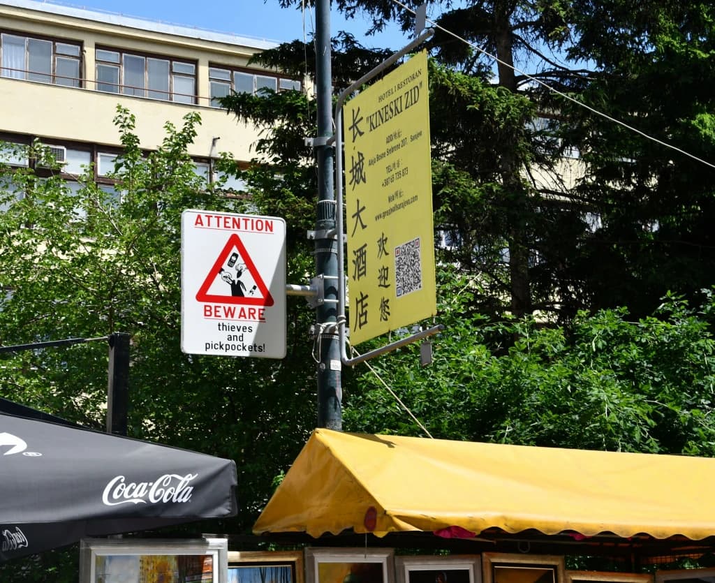 Sarajevo, upozorenje, džeparoši