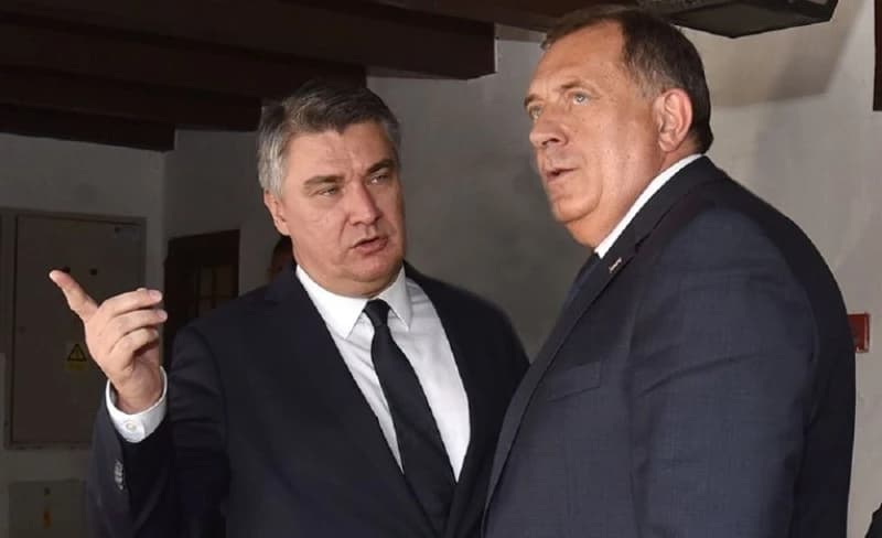 Milanović sinoć boravio na Dodikovom privatnom imanju u Laktašima, Vilić bez informacija