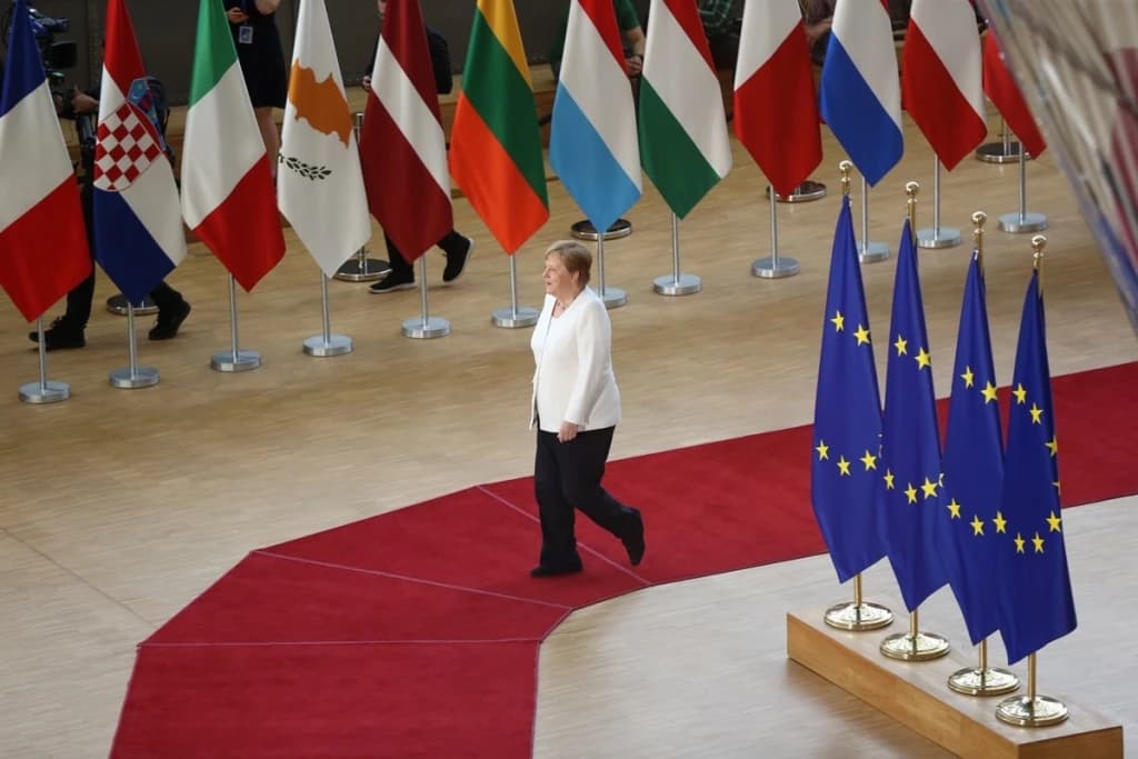 Angela Merkel na samitu u Briselu