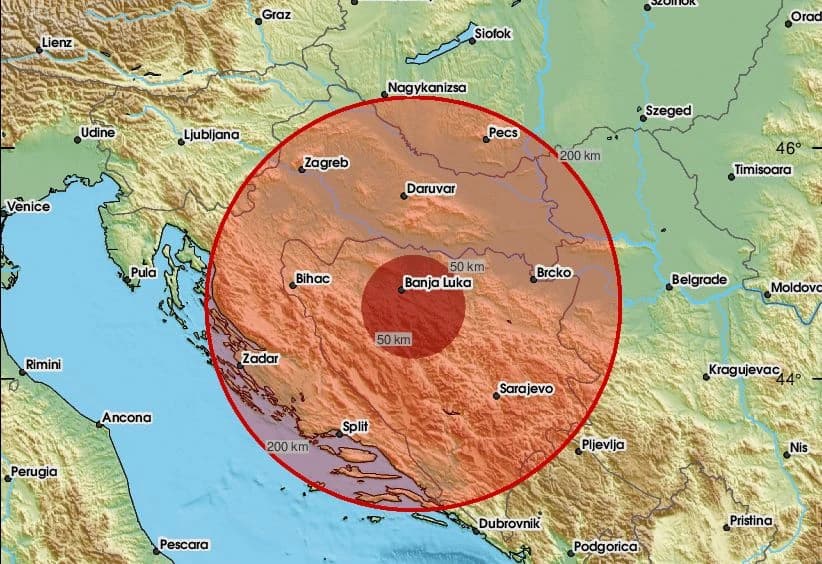 Zemljotres u Banjoj Luci