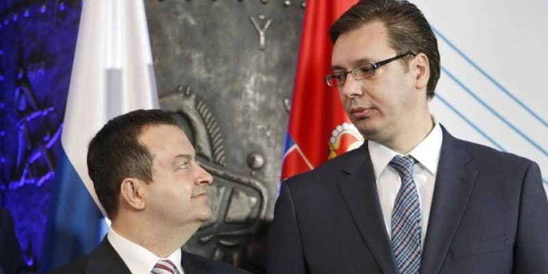 Ivica Dačić i Aleksandar Vučić