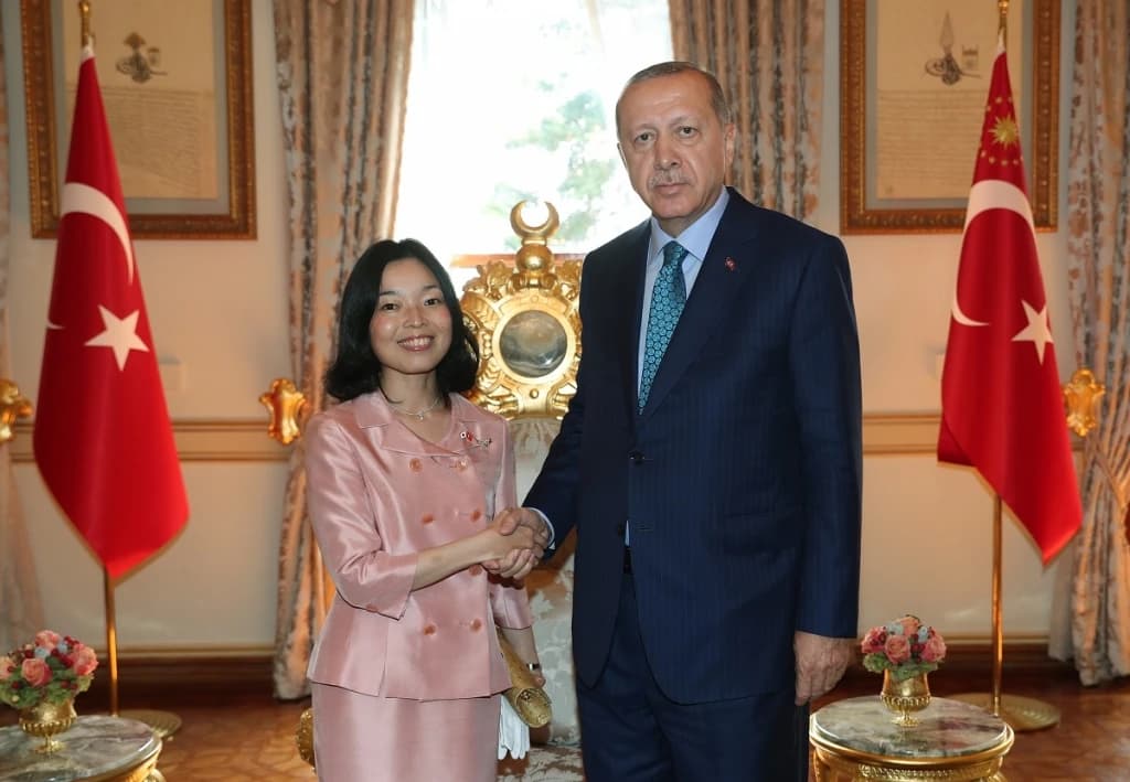 Erdogan u Istanbulu primio japansku princezu Akiko