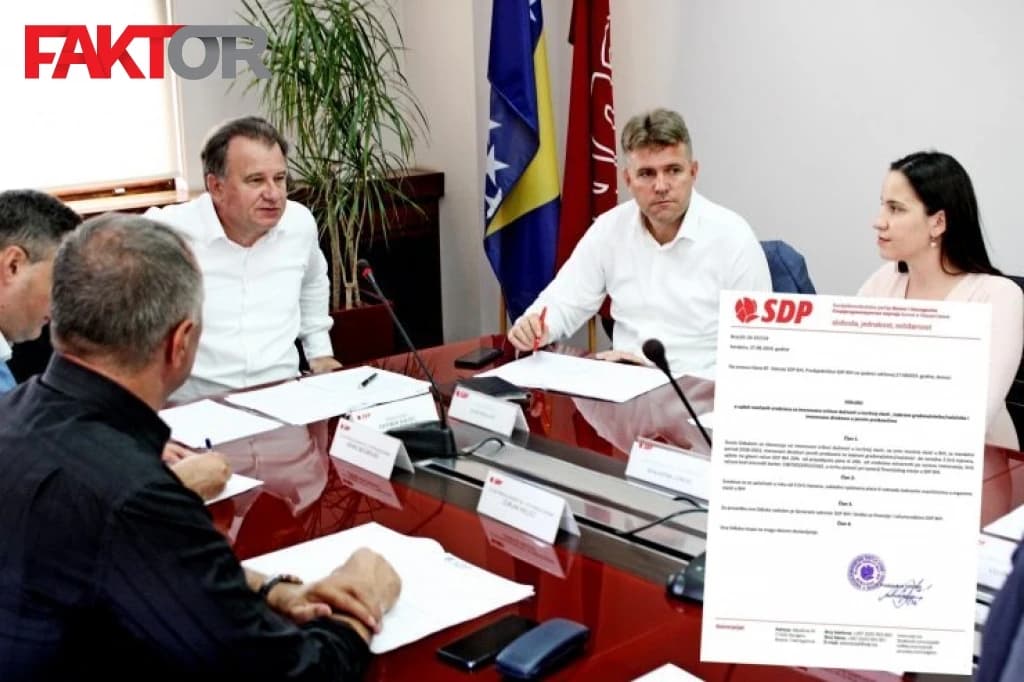 Duguju Poreznoj upravi: SDP traži od ministara, načelnika i direktora da uplate partiji 20 posto od plaće