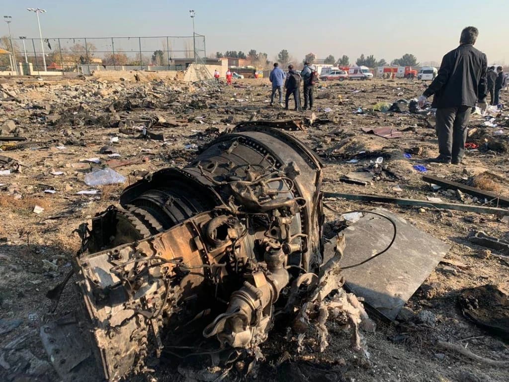 Avionska nesreća, Iran 