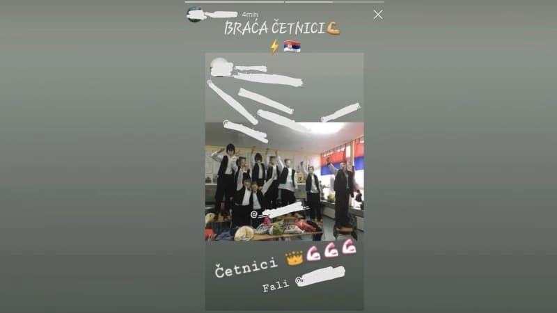 Djeca u osnovnoj školi u Srebrenici veličaju četnike