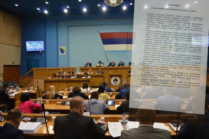 Ovo su zaključci koji će biti predloženi na usvajanje Narodnoj skupštini RS-a