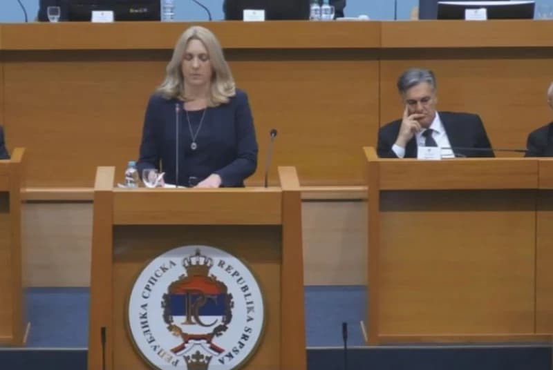 Cvijanović u NSRS: BiH zarobljena, nekreativna, nesposobna da gleda lijevo-desno i naprijed-nazad