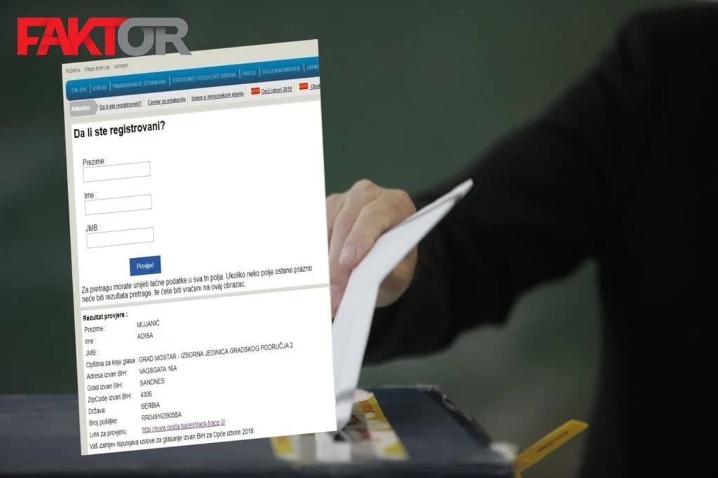 Nove izborne prevare: Umjesto u Norvešku, CIK glasačke listiće poslao u Srbiju