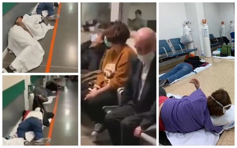 Pacijenti u bolnici u Španiji