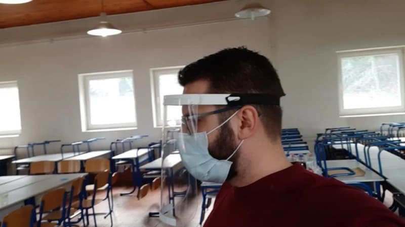 Mašinski fakultet Tuzla: Studenti napravili maske