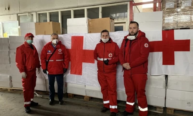 Donacija, Turske, Crveni križ BiH 