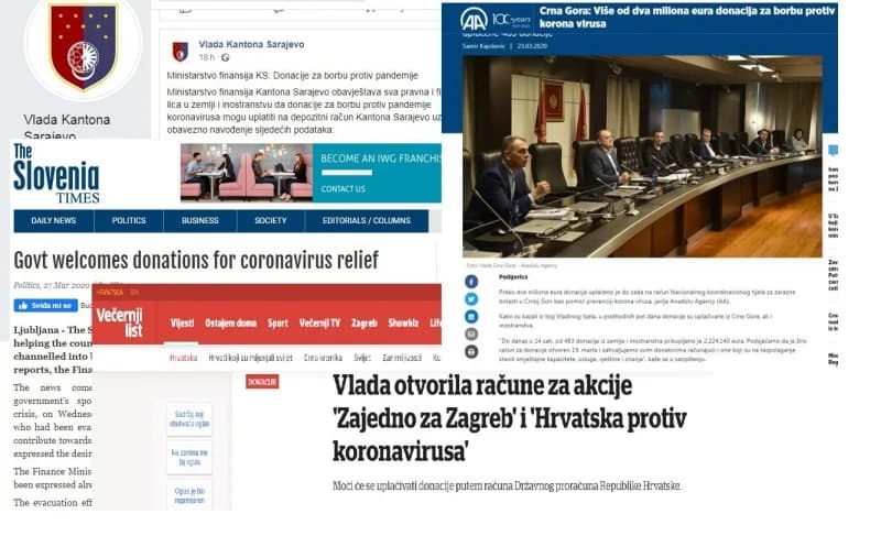 Vlada KS otvorila račun za donacije, neki se smiju: Niti je smiješno, niti je "samo kod nas"