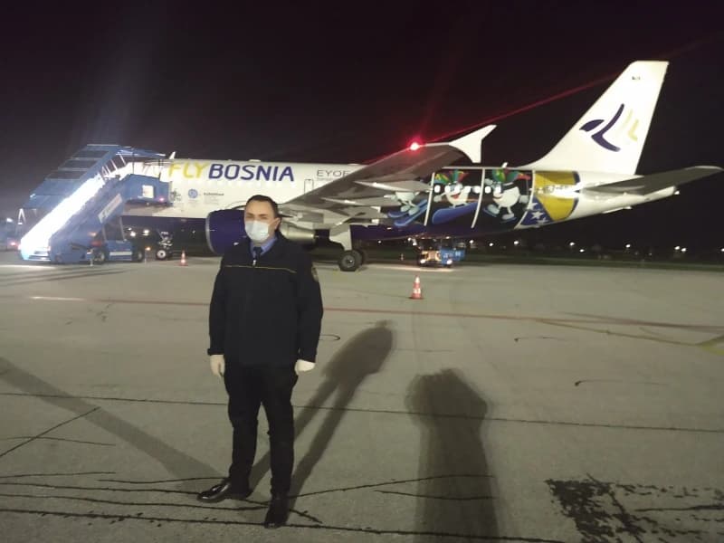 Ajdinović: Uspješno provedena operacija zbrinjavanja građana BiH s leta iz Rima