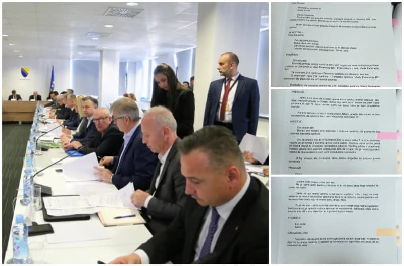 Pročitajte cijeli stenogram sa sjednice Vlade FBiH na kojoj se govorilo o javnim nabavkama u vrijeme COVID-19