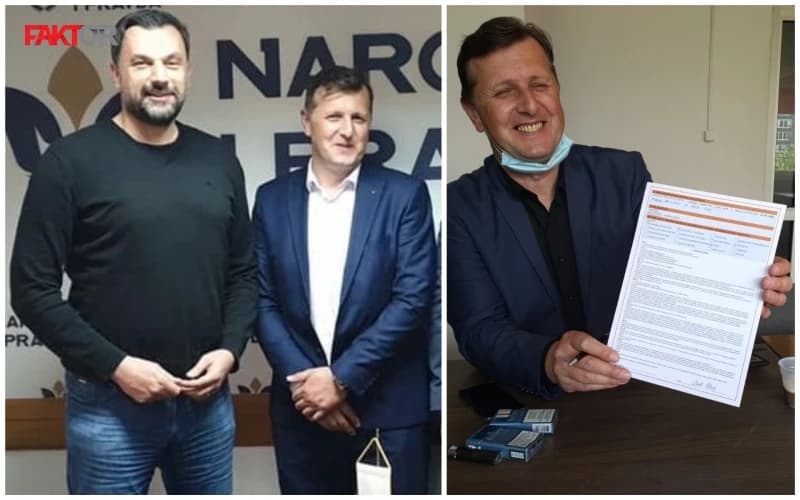 Skupštinska pijaca: Ekskluzivne fotografije, Vreto je prvo potpisao za DF, pa završio u NiP-u