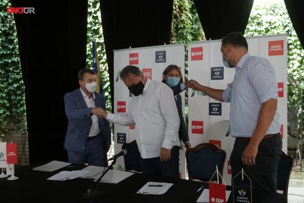 "Sarajevski dogovor 2020": Četvorka uvjerena u apsolutnu pobjedu u Kantonu Sarajevo na Lokalnim izborima