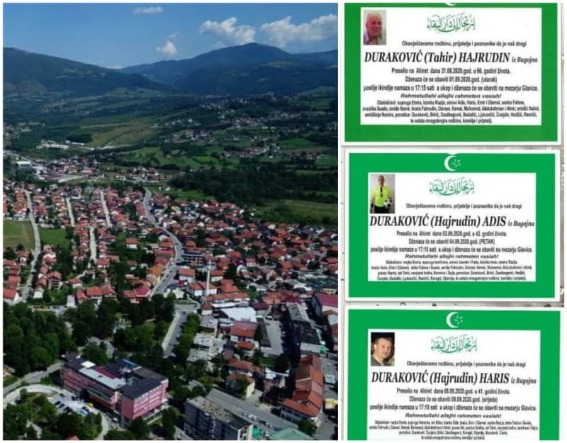 U Bugojnu sutra Dan žalosti zbog smrti oca i dva sina iz porodice Duraković