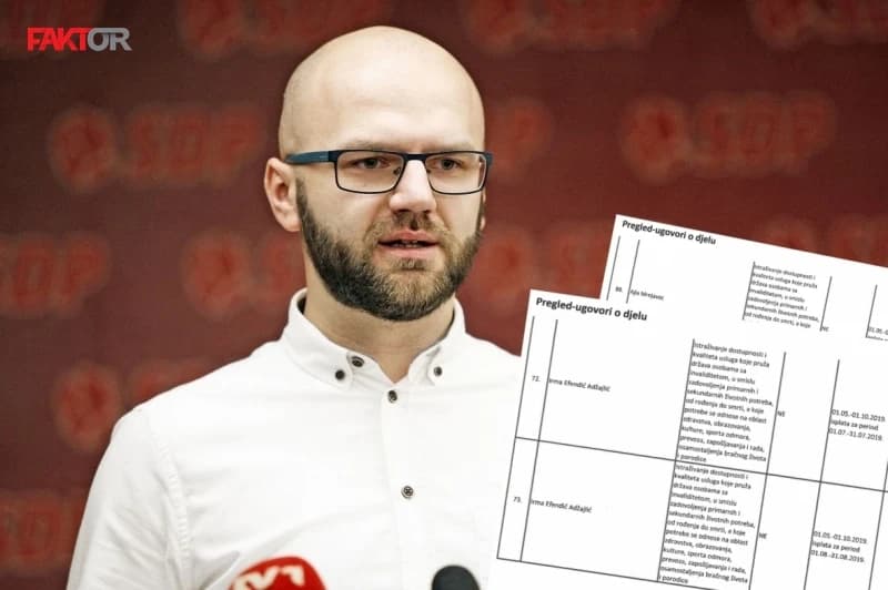 Bivši ministar Garibija budžetskim novcem častio SDP-ovce i za "premještanje stolica i prijem gostiju"