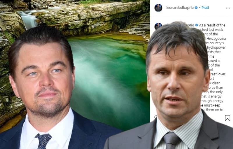 Leonardo DiCaprio na Instagramu citira Fadila Novalića