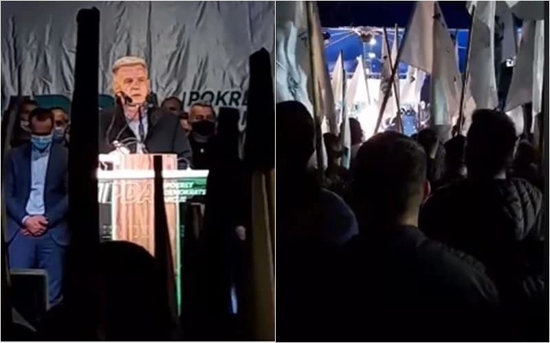 Mirsad Kukić "rizikovao" bez maske: U Omazićima kod Banovića kao da nema korone