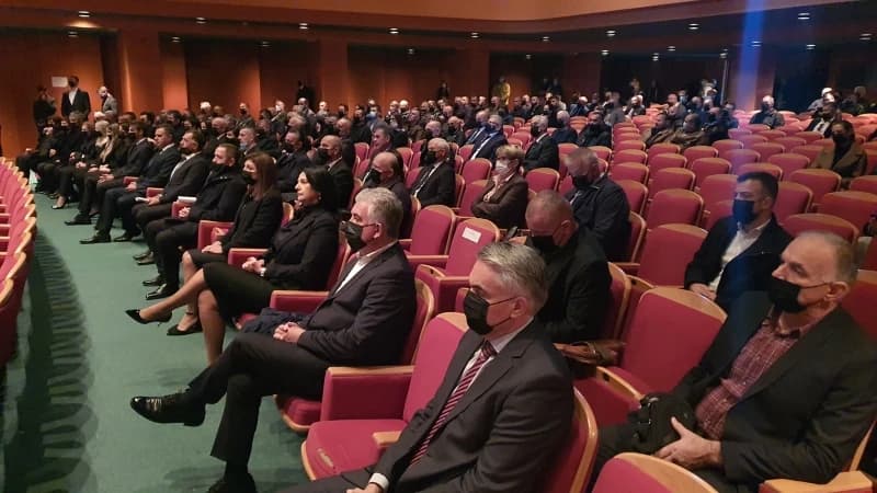 To su ti "nositelji europskih vrijednosti": Čovićevi ljudi na komemoraciji ratnom zločincu Marku Maki Radiću!