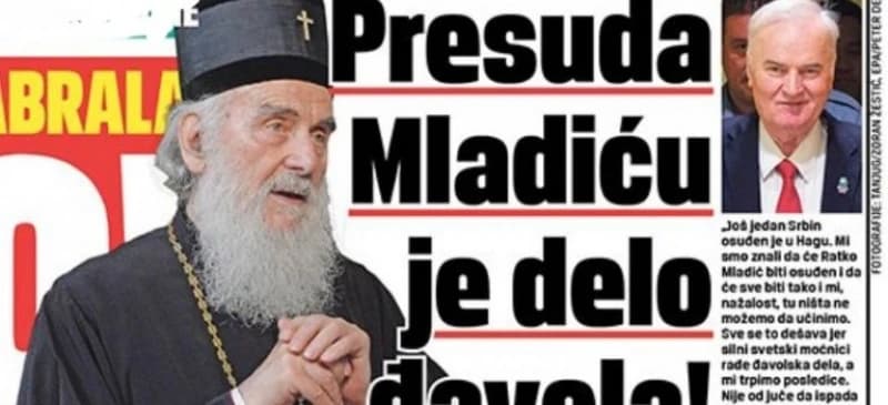 Ko je bio Irinej: Presuda Mladiću je djelo đavola, negirao genocid i radio na razbijanju BiH