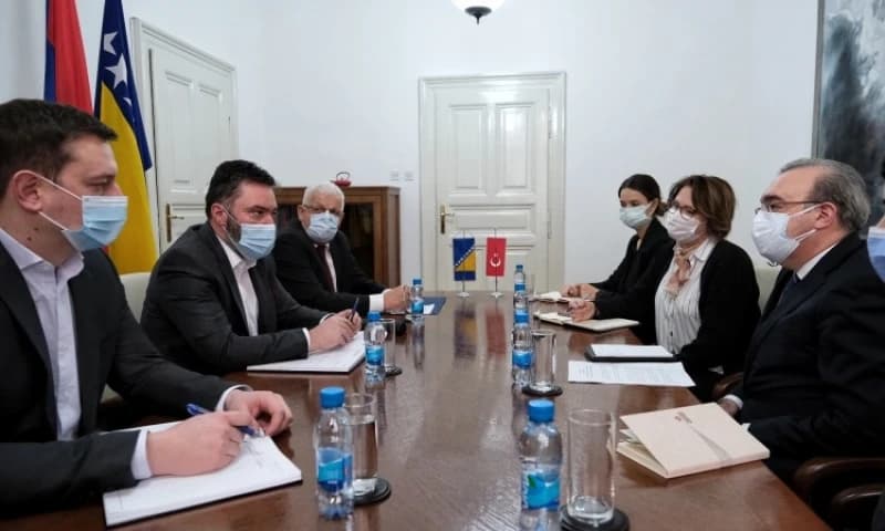 Ministar Košarac razgovarao s ambasadorima Turske i Bjelorusije
