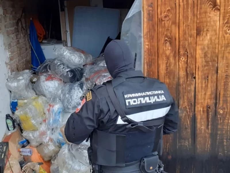 Zapljena droge u Bosanskoj Gradišci: U toku potraga za krijumčarima